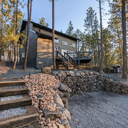 Hillside Hangout 3Bd/2Ba, Elevated Deck Sunsets Pinetop-Lakeside Exterior photo